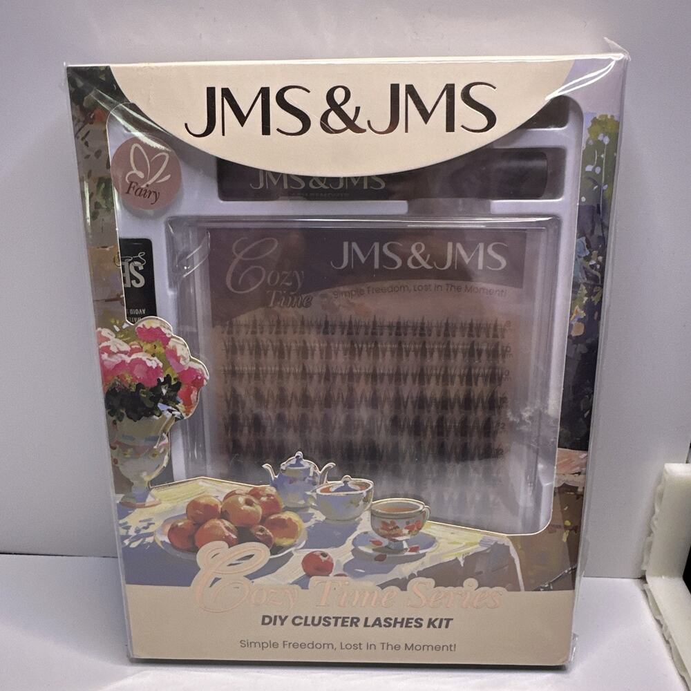 JMS & JMS Cozy Time Series DIY Cluster Lashes Kit Black Fairy